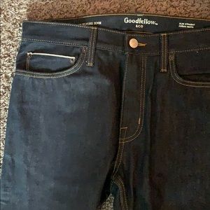 goodfellow raw denim